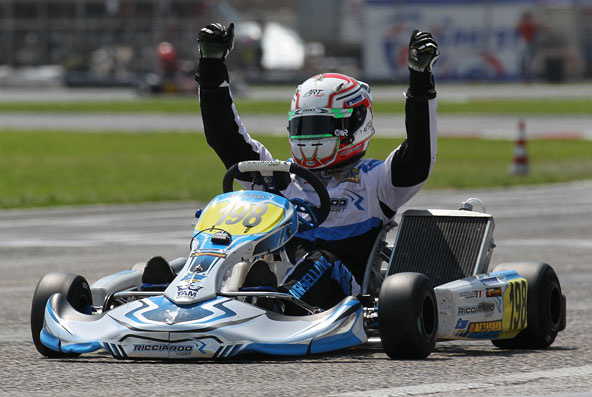 Italie: Torsellini impose son châssis Ricciardo Kart