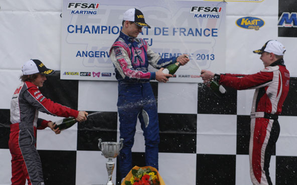 France KF-Junior: Le Belge Lessennes Champion