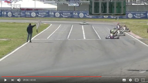 Les finales du Championnat d’Europe à Sarno en vidéo