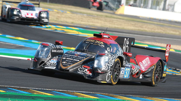 Clin d’oeil à Thomas Laurent, 2e des 24 Heures du Mans