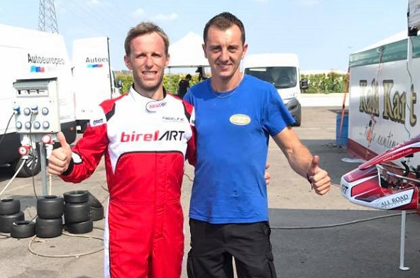 Ronnie Quintarelli renoue avec le Championnat du Monde de kart