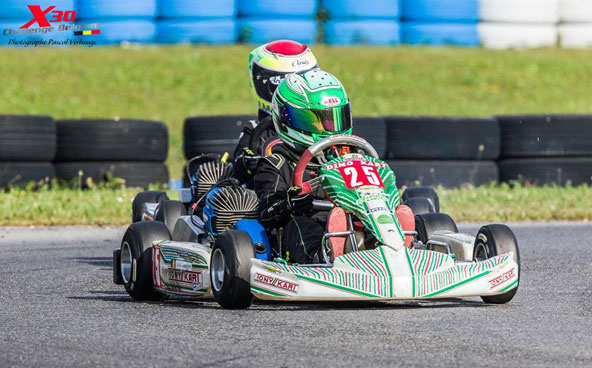 La série ASAF (IAME Belgium) a fait escale à Lommerange