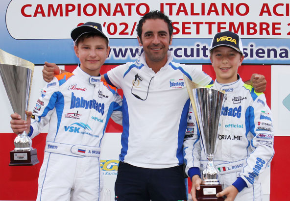 Luca Bosco, vice Champion d’Italie OK-Junior