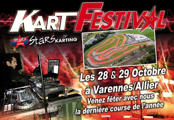 Stars of Karting Varennes: Suivez le Kart Festival en live