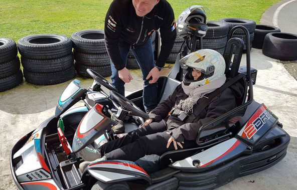 Handicap: Le biplace à tester au Karting de Caen