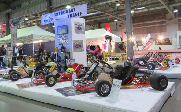 Le kart était représenté au Luxembourg Motor Show