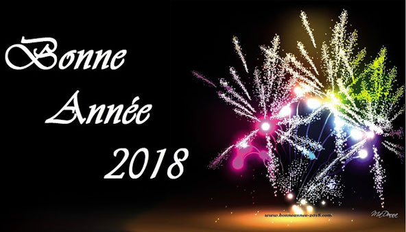Bonne année 2018 à tous !