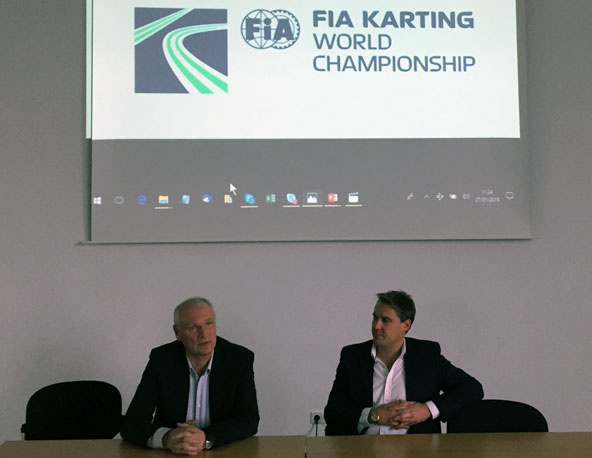 Un nouveau logo pour les Championnats de la CIK-FIA