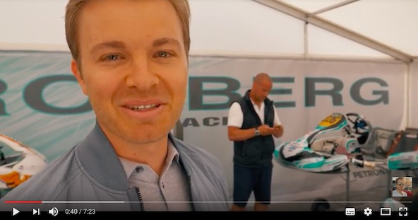 Vidéo: Rosberg présente son académie de pilotes à Sarno