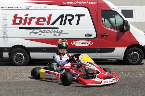 Vincent Fraisse intègre le team officiel Birel ART en OK