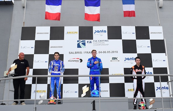 Allez la France ! Au Football, mais aussi en Karting…