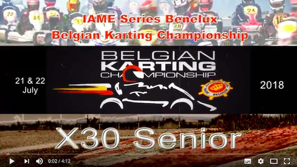 IAME Series Benelux: Retour à Genk en vidéo