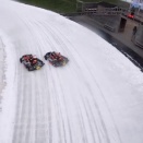 Séance fun de kart sur glace pour Gasly et Verstappen