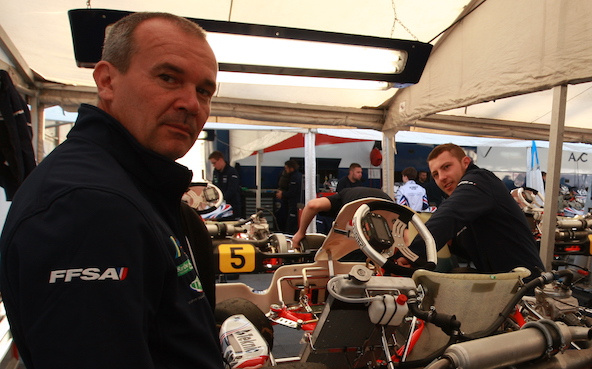 Un nouveau rôle pour Marc Berteaux, responsable karting à la FFSA