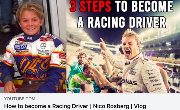 Vidéo: Comment devenir pilote professionnel selon Nico Rosberg