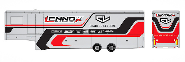 La marque Charles Leclerc choisit Lennox Racing pour son lancement