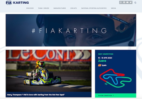 Nouveauté: Le site CIK-FIA devient fiakarting.com