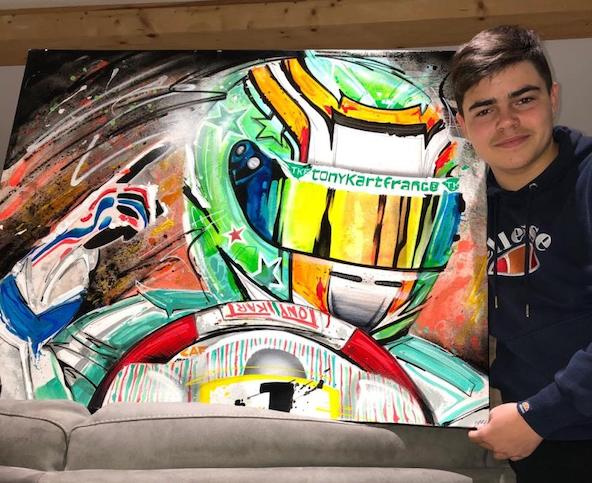 Stars of Karting: Une toile de Loïc Thiery gagnée par Dylan Léger