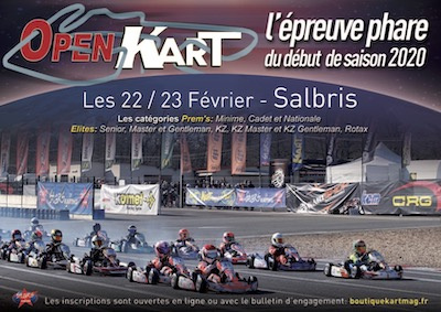 Stars of Karting: Découvrez l’affiche de l’Open Kart à Salbris