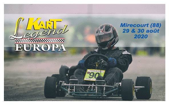 Le Kart Legend Europa, c’est fin août à Mirecourt