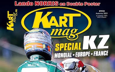 Le numéro 210 de Kart Mag est désormais disponible en kiosque