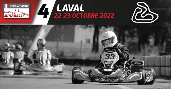 Suivez en live la 4e et dernière épreuve du Challenge Minarelli 2022 à Laval