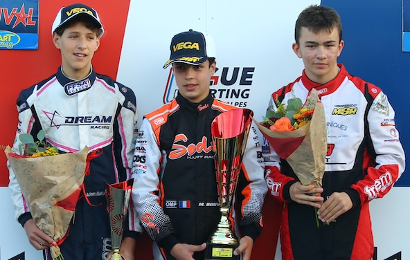 Maxence Bouvier remporte le Trophée Feed Racing-Kart Mag