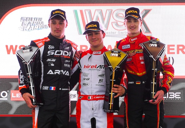 WSK Super Master Series: Denner et Helias sur le podium de Lonato