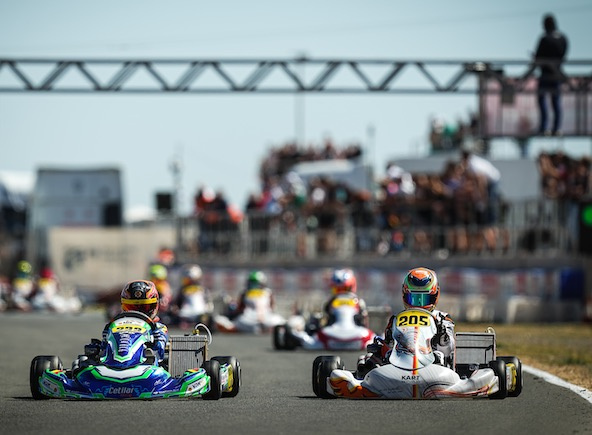 FIA Karting: Le Britannique Turney en OK et le Belge Ramaekers en OK-Junior confirment à Valencia
