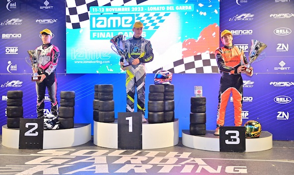 IAME Final Games 2023 à Lonato: Superbe victoire d’Andy Ratel en X30 Senior