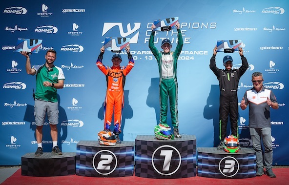 Val d’Argenton / OK-Junior : Joel Pohjola (Tony Kart-Vortex) concrétise les espoirs placés en lui