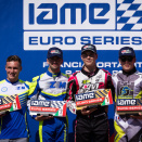 IAME Euro: 4 Français dans le top-12 en X30 Senior avec Andy Ratel sur le podium