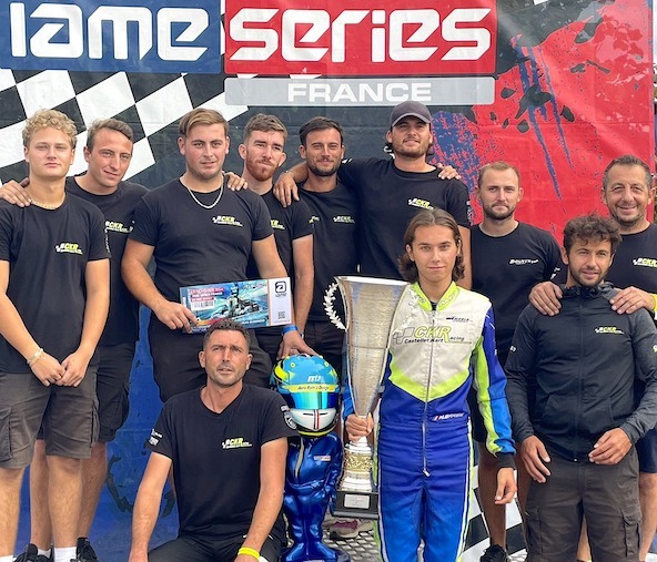 IAME Series France: Matis Barbe et CKR vice-Champions en X30 Senior