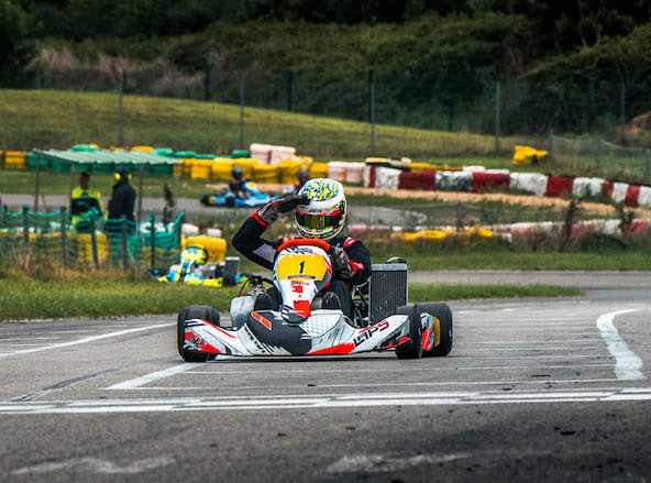 Nouvelle victoire de Dorian Breisacher avec Lap’s Racing Kart