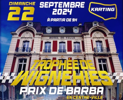 Trophée de Wignehies, le 22 septembre en centre ville, à ne pas manquer