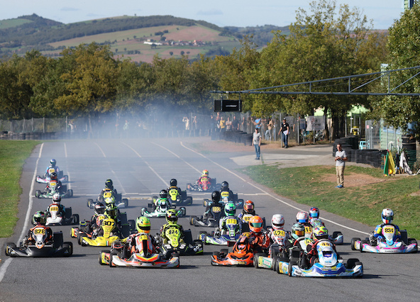 Un podium 100% Suau Racing Kart en Senior à Belmont sur Rance