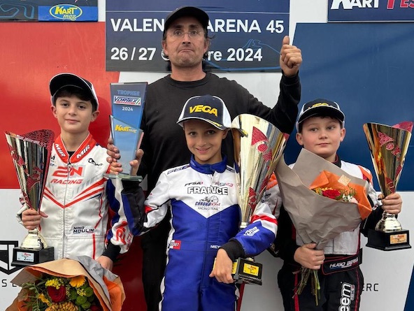 Mike Meynard gagne le Kart Mag Festival et le Trophée Vortex en Mini 60