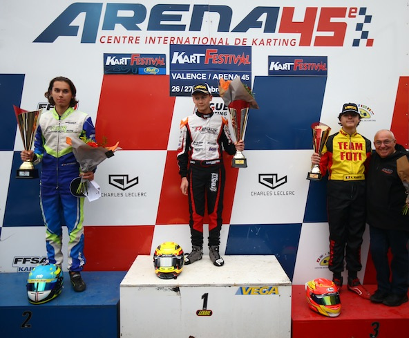 Une brillante et logique victoire pour Clovis Nougueyrede en Senior au Kart Mag Festival