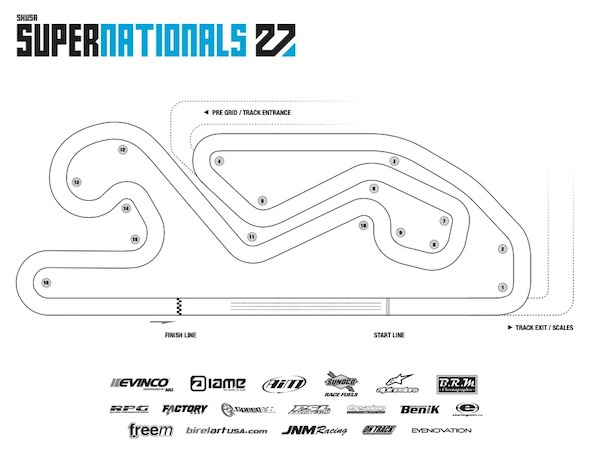 Live timing Las Vegas, avec Ratel, Turney, Van Walstijn, Kremers, Gustafsson, Lammers (de retour), Fore, etc. 548 engagés au total