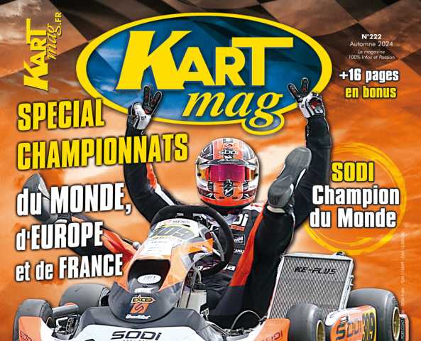 Le nouveau Kart Mag (n°222) est en kiosque