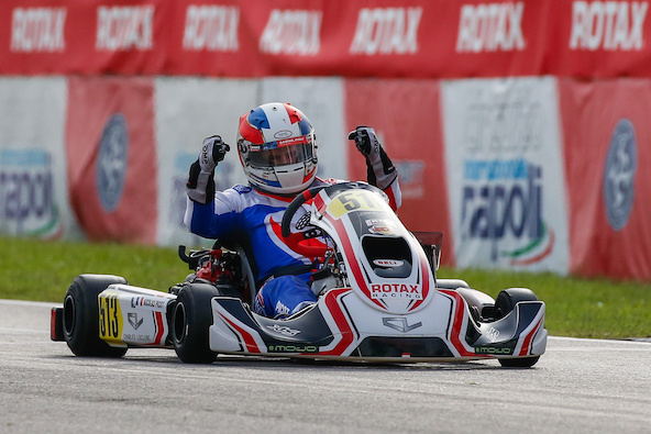 Finale Mondiale Rotax: Nicolas Picot touche au but