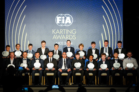 La FIA Karting honore ses champions 2024 à Nice