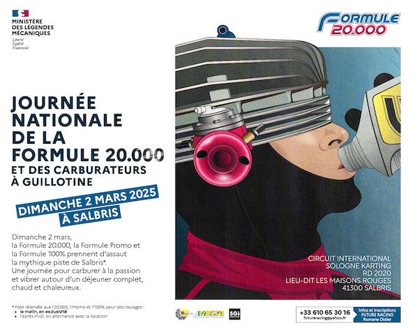 Formule 20.000: Salbris, la bonne surprise de la reprise 2025… avant une autre bonne surprise !