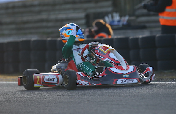 KZ2: Gabin Leuillet s’impose avec brio à Salbris sous ses couleurs Tony Kart